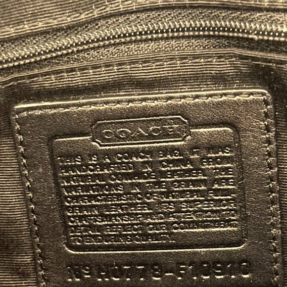 Vintage Y2K Coach Black Leather Soho Shoulder Bag - Picture 15 of 16